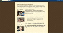 Desktop Screenshot of goaskmygourmetmom.blogspot.com