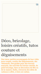 Mobile Screenshot of bricolage-debrouille-tutos.blogspot.com