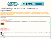 Tablet Screenshot of bricolage-debrouille-tutos.blogspot.com