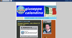 Desktop Screenshot of giuseppecalendino.blogspot.com