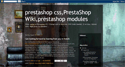 Desktop Screenshot of prestashopcss.blogspot.com