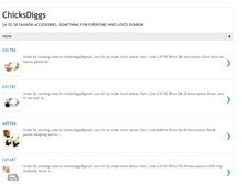 Tablet Screenshot of chicksdiggs.blogspot.com