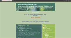 Desktop Screenshot of linafacialhome.blogspot.com