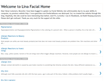 Tablet Screenshot of linafacialhome.blogspot.com