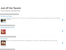 Tablet Screenshot of justoffthetaconic.blogspot.com