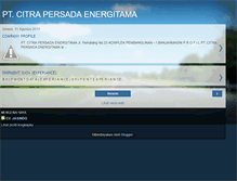 Tablet Screenshot of citrapersadaenergitama.blogspot.com