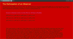 Desktop Screenshot of observerparticipancy.blogspot.com