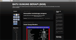 Desktop Screenshot of batugunungberapi.blogspot.com