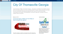 Desktop Screenshot of city-of-thomasville-ga.blogspot.com