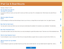 Tablet Screenshot of ipadcarandboatmounts.blogspot.com