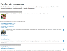 Tablet Screenshot of escolasaocomoasas.blogspot.com