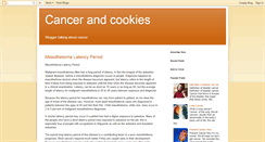 Desktop Screenshot of cancerandcookies.blogspot.com