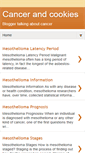 Mobile Screenshot of cancerandcookies.blogspot.com