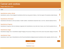 Tablet Screenshot of cancerandcookies.blogspot.com