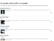 Tablet Screenshot of elimundo.blogspot.com