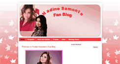 Desktop Screenshot of prettynadinesamonte.blogspot.com