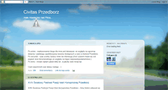 Desktop Screenshot of civitasprzedborz.blogspot.com