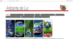 Desktop Screenshot of ambientedeluz.blogspot.com
