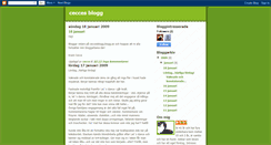 Desktop Screenshot of ceccesblogg.blogspot.com