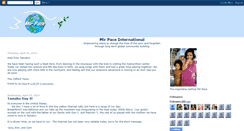 Desktop Screenshot of mirpaceinternational.blogspot.com