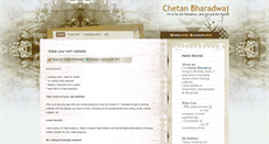 Desktop Screenshot of chetanbharadwaj.blogspot.com