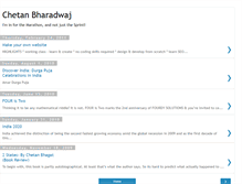 Tablet Screenshot of chetanbharadwaj.blogspot.com