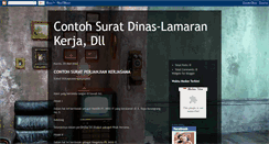 Desktop Screenshot of contoh-surat-surat.blogspot.com