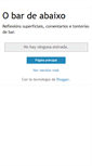 Mobile Screenshot of obardeabaixo.blogspot.com