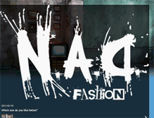 Tablet Screenshot of nadfashion.blogspot.com