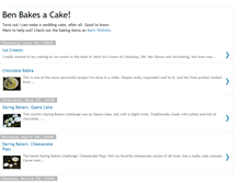 Tablet Screenshot of benbakesacake.blogspot.com