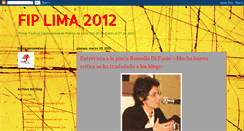 Desktop Screenshot of fiplima.blogspot.com