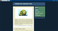 Desktop Screenshot of criminologia2009humanitas.blogspot.com