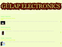 Tablet Screenshot of gulapelectronics.blogspot.com
