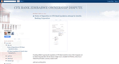 Desktop Screenshot of cfxbank.blogspot.com