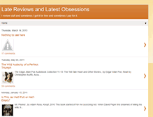 Tablet Screenshot of latereviews.blogspot.com