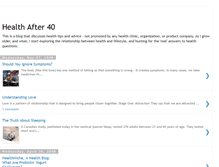 Tablet Screenshot of healthafter40.blogspot.com