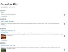 Tablet Screenshot of das-andere-ufer.blogspot.com