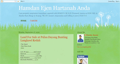 Desktop Screenshot of ejenhartanahanda.blogspot.com