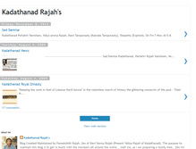 Tablet Screenshot of kadathanadrajahs.blogspot.com