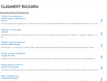 Tablet Screenshot of clasament-bulgaria.blogspot.com