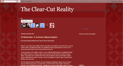 Desktop Screenshot of clear-cutreality.blogspot.com