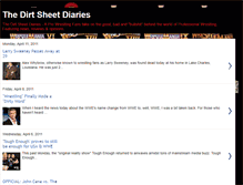 Tablet Screenshot of dirtsheetdiaries.blogspot.com