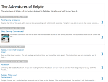 Tablet Screenshot of kelpiesadventures.blogspot.com