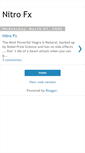 Mobile Screenshot of 123nitrofx.blogspot.com