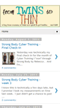 Mobile Screenshot of fromtwinstothin.blogspot.com