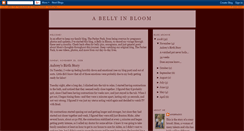 Desktop Screenshot of bellyinbloom.blogspot.com