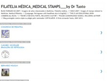 Tablet Screenshot of medicalstamps.blogspot.com