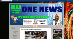 Desktop Screenshot of bjjonenews.blogspot.com