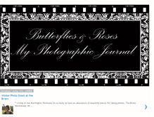 Tablet Screenshot of butterfliesroses.blogspot.com