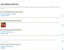 Tablet Screenshot of jornadascriativas.blogspot.com